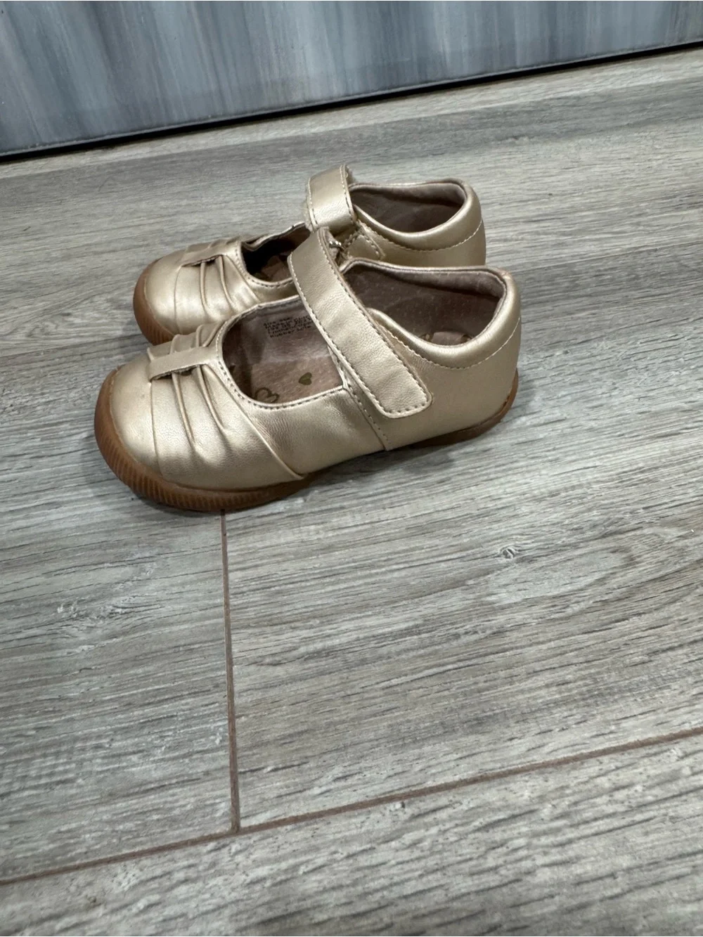 Livie and Luca Piega Champagne Girls Shoes